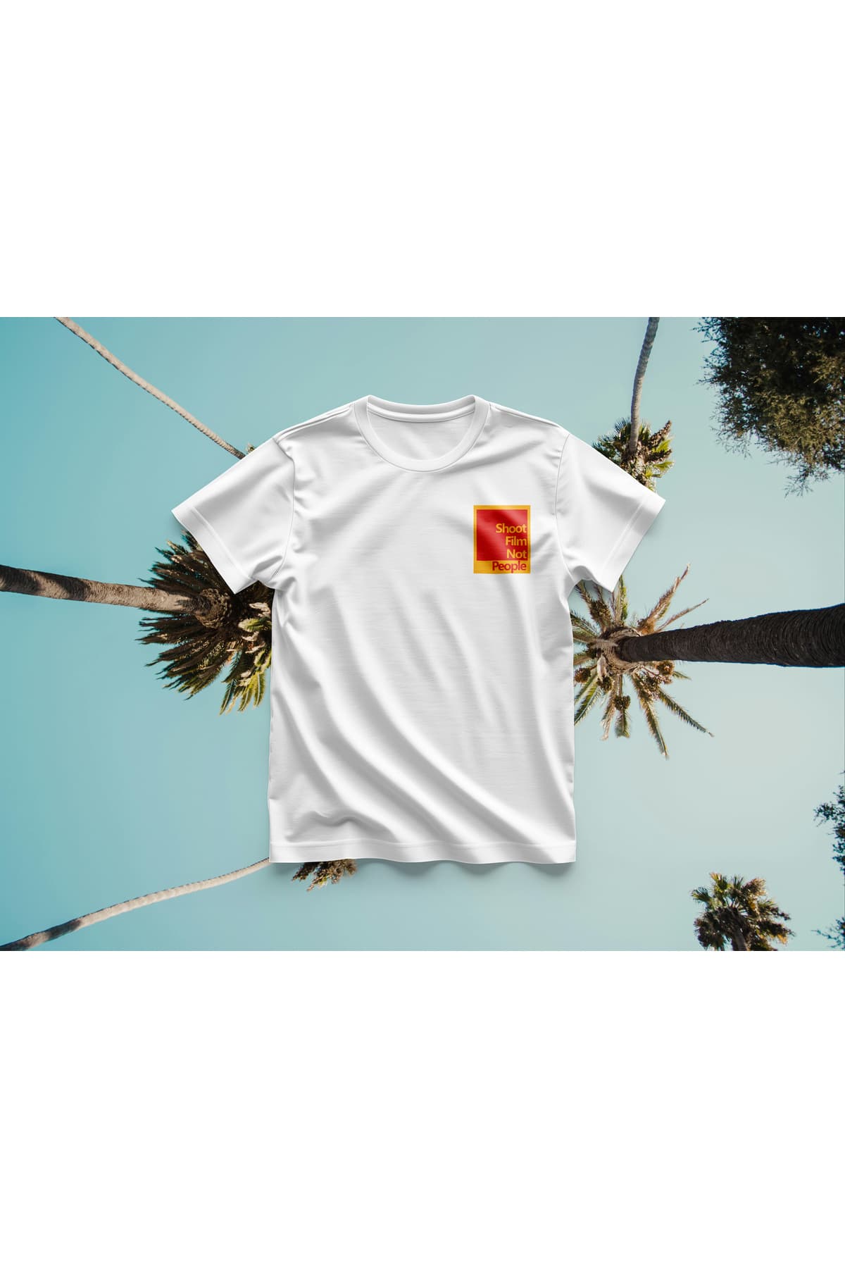 Shot People Not People Baskılı Oversize T-Shirt Erkek %100 Pamuk