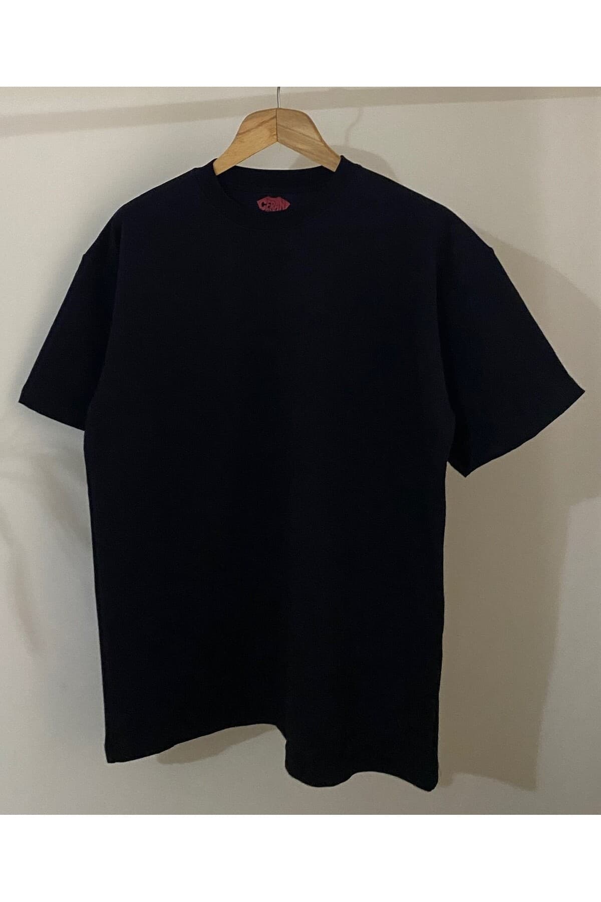 Baskısız Mevsimlik Oversize T-Shirt Erkek