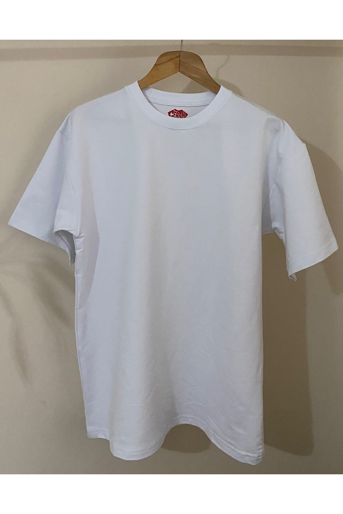 Baskısız Mevsimlik Oversize T-Shirt Erkek
