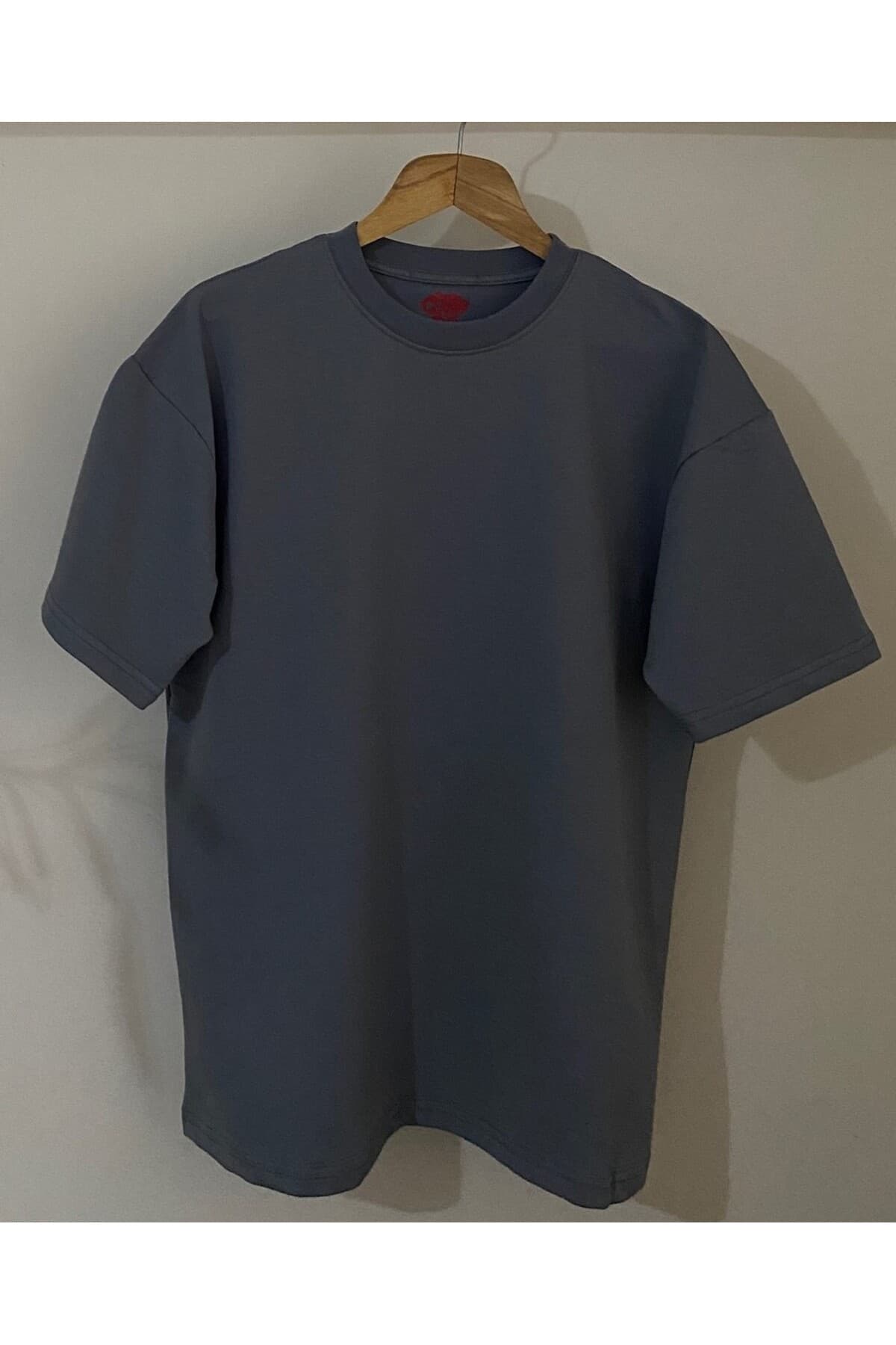 Baskısız Mevsimlik Oversize T-Shirt Erkek