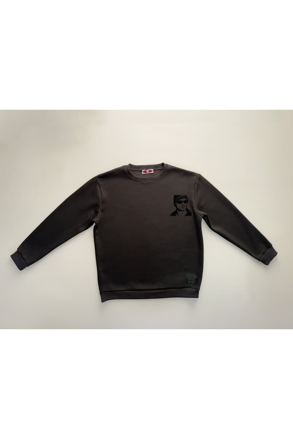 Jesse Pinkman Baskılı Sweatshirt – Haki