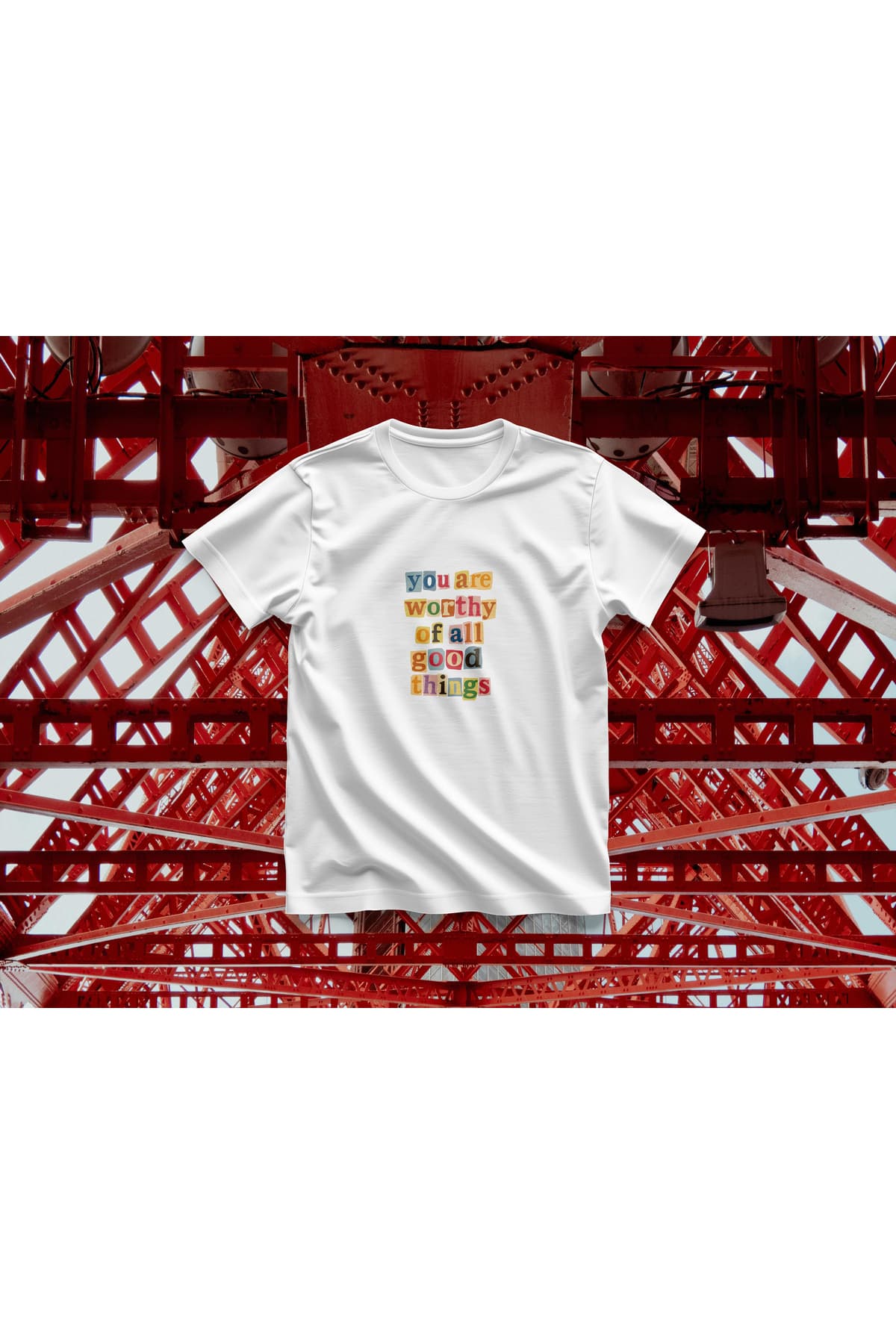 Yazılı Baskılı 2 Oversize T-Shirt Unisex %100 Pamuk