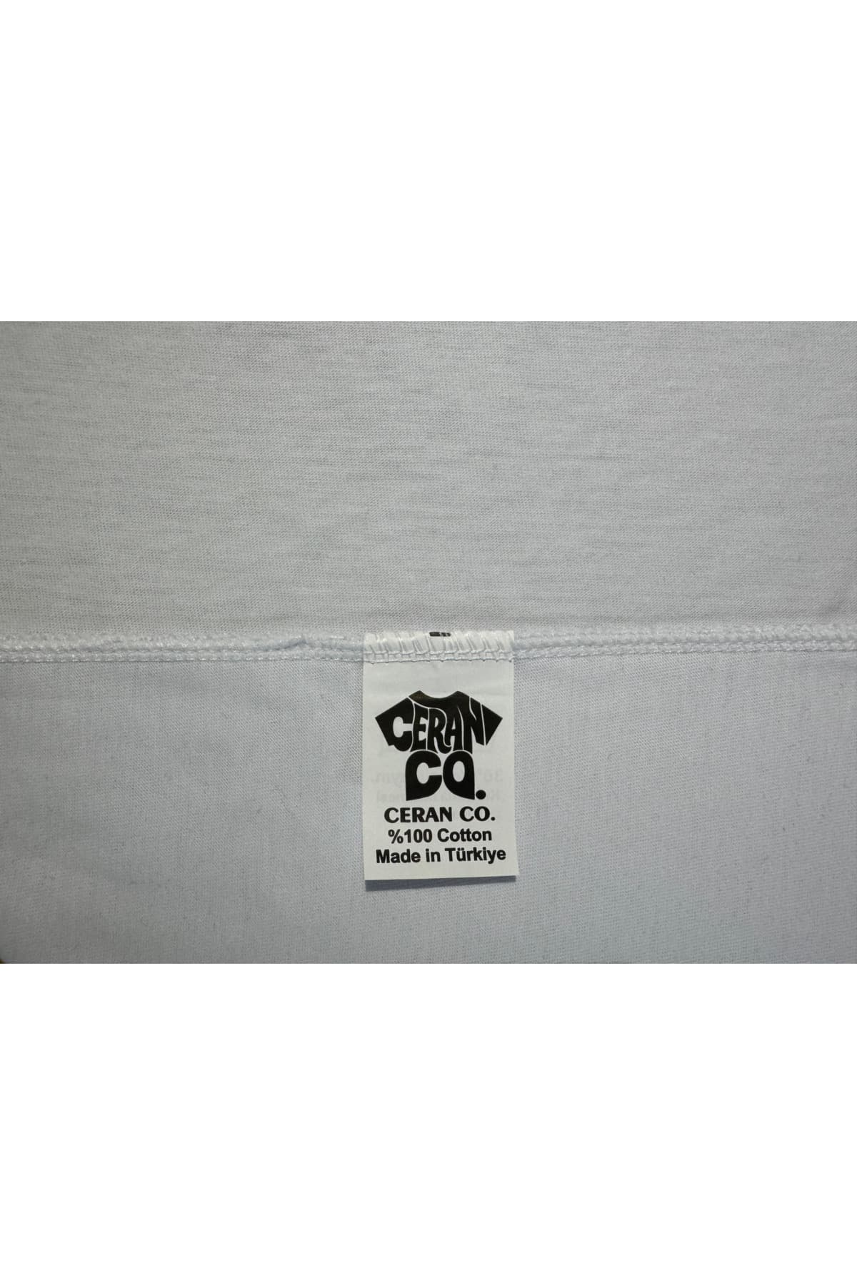 Deniz Kabuğu 2 Baskılı Basic T-Shirt Kadın %100 Pamuk